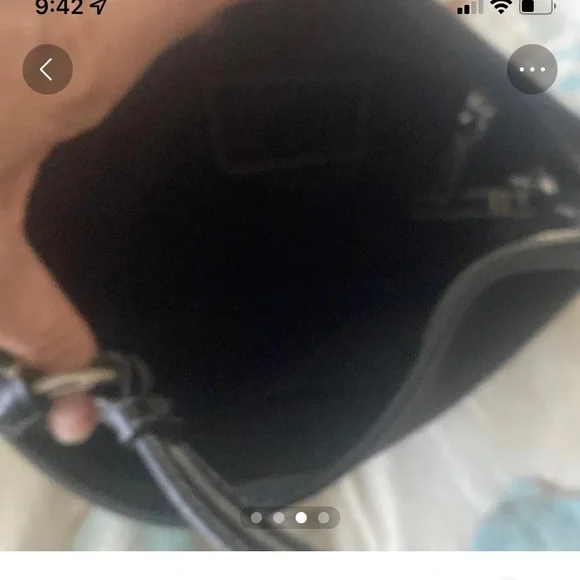 Coach black small handbag - Picture 3 of 4